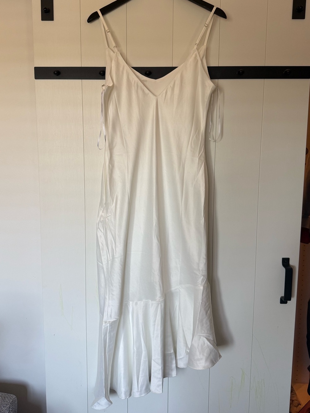 Lulus Strictly Romance Asymmetrical Tiered Midi Dress - Picture 5 of 6